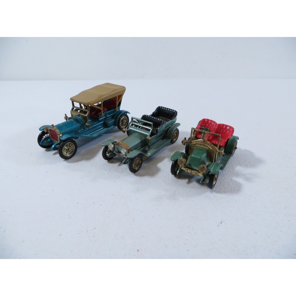 Lesney Matchbox Yesteryear No 2 Y12 15 Renault Rolls Royce Thomas Flyabout Lot